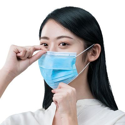 ASTM Medical Face Mask Level II Disposable Medical Blue Surgical Face Mask