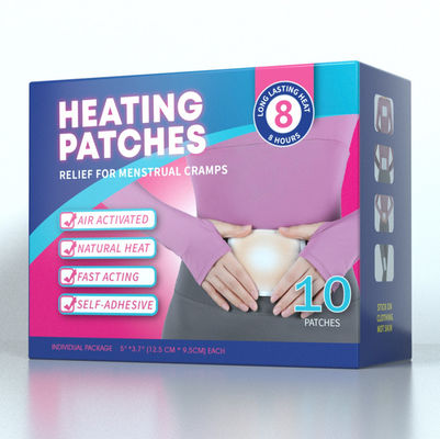 Elastic Fabric Menstrual Heat Patch Hot Patches For Period Pain ODM