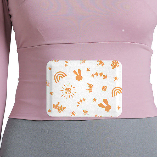 Spunlace Cloth Cramp Comfort Heat Patches Activated Carbon Custom