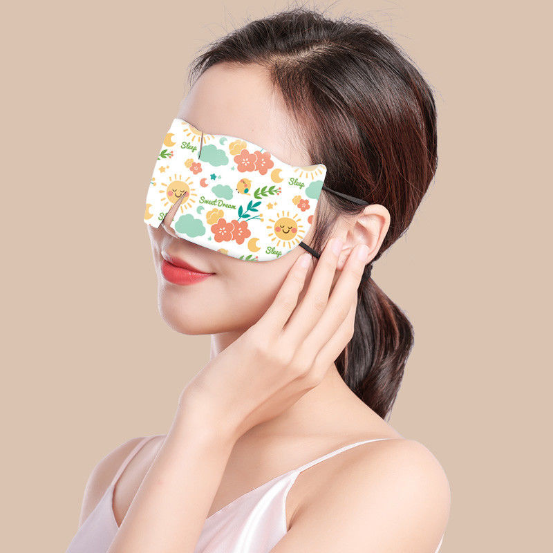 Strain Relief Heat Therapy Eye Mask ODM Warm Compress Eye Patch
