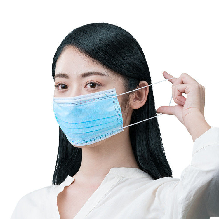 ASTM Medical Face Mask Level II Disposable Medical Blue Surgical Face Mask